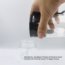 Load image into Gallery viewer, Dual Layer Glass Tea Bottle