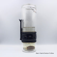 Load image into Gallery viewer, Dual Layer Glass Tea Bottle