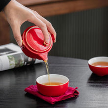 Load image into Gallery viewer, Fortune Kitty Tea Pot Set