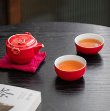 Load image into Gallery viewer, Fortune Kitty Tea Pot Set