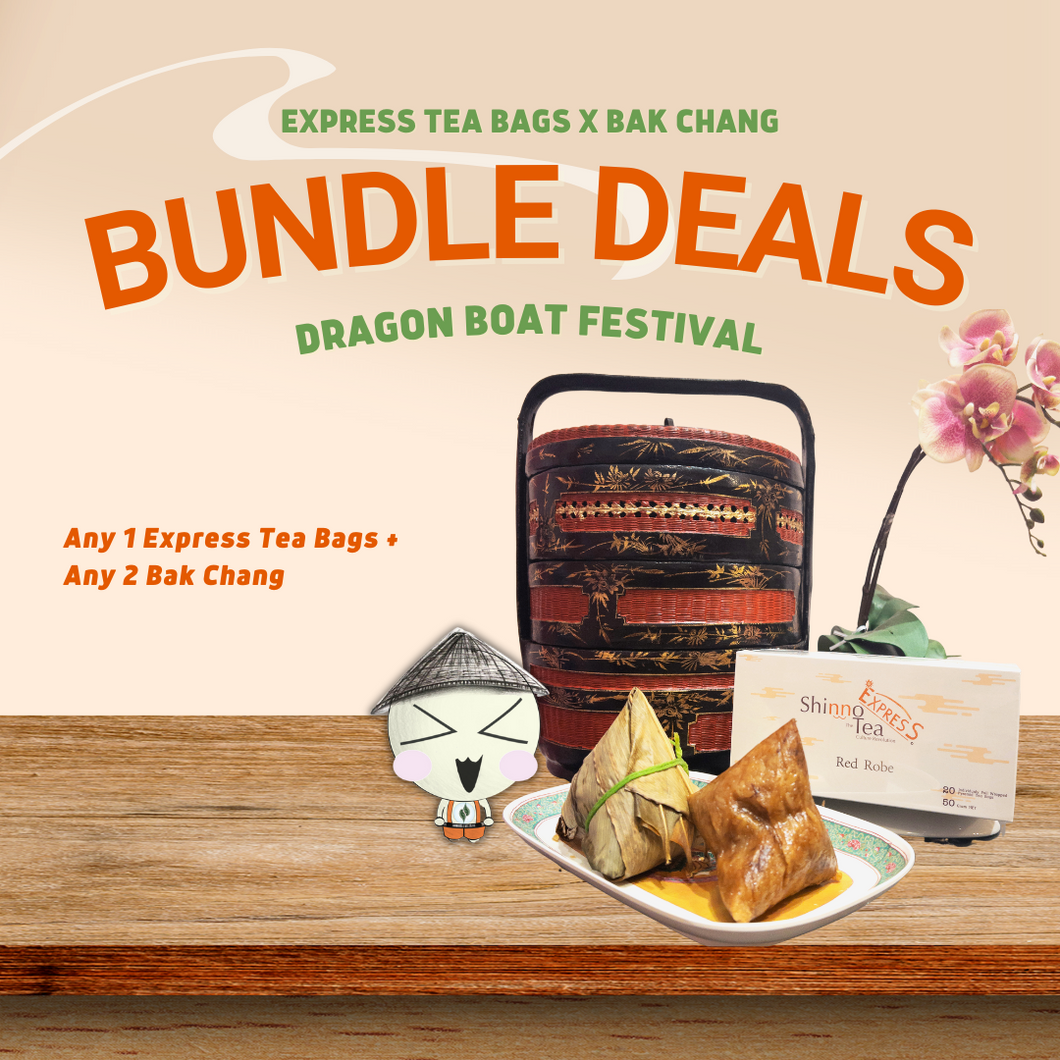 Festive Bundle 2 Traditional Salty Chang (Chilli Prawn) + 1 Box Tea Bag
